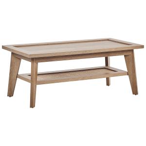 Table basse bois clair