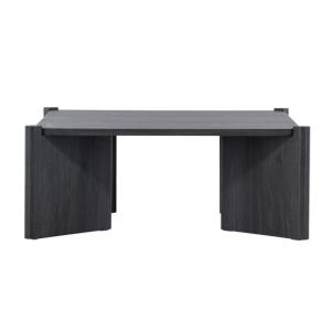 Table basse carrée 100x100cm gris anthracite