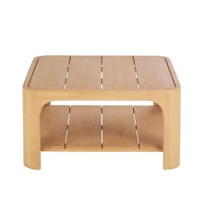 Table basse carrée modulable professionnelle en bois d'euca…