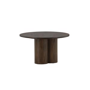 Table basse couleur moka en bois