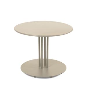 Table basse de jardin crème 50 cm