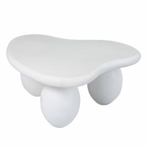 Table basse de jardin design forme organique effet béton li…