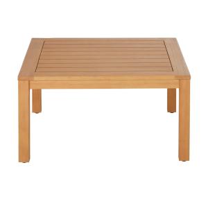 Table basse de jardin en bois d'eucalyptus L80