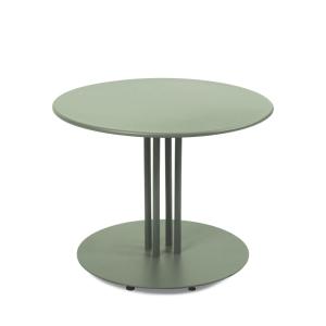 Table basse de jardin vert sauge 50 cm