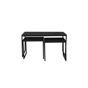 Table basse design en bois noir