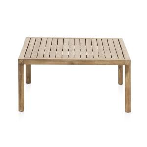 Table basse en acacia 90x90 cm