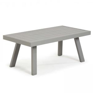Table basse en aluminium anthracite