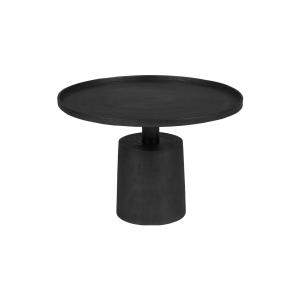 Table basse en aluminium noir