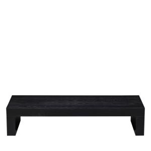 Table basse en bois 120x50cm - Noir