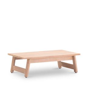Table basse en bois 120x68cm