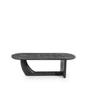 Table basse en bois de manguier noir