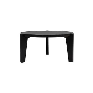 Table basse en bois noir