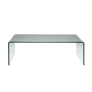 Table basse en verre