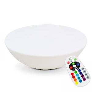 Table basse LED rechargeable multicolore