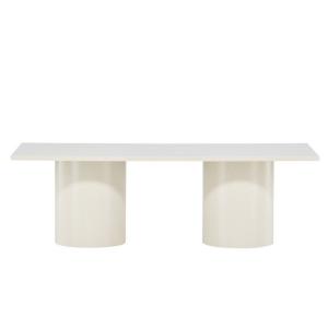 Table basse moderne en bois beige