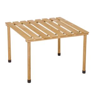 Table basse pliable en bois de sapin pré-huilés avec sac de…