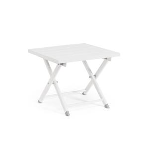 Table basse pliante de jardin en aluminium L44