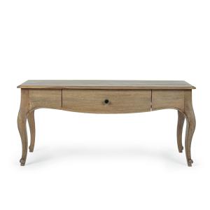 Table basse rectangulaire en bois de manguier 1 tiroir L110
