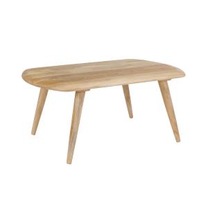 Table basse rectangulaire en bois de manguier