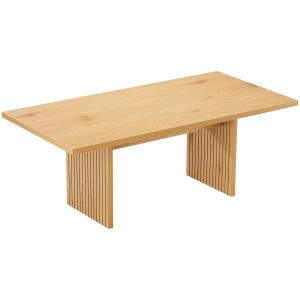 Table basse rectangulaire en bois style scandinave 120cm