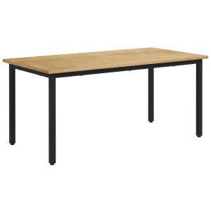 Table basse rectangulaire style industriel métal bois sapin…