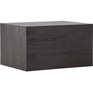 Table basse rectangulaire york marron