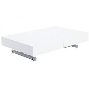 Table basse relevable extensible acier et panneaux de parti…