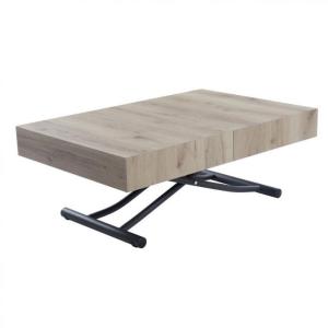 Table basse relevable extensible en panneaux de particules…
