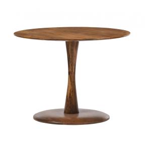 Table basse ronde Diam60 en bois de Manguier massif