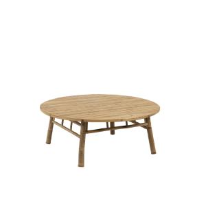 Table basse ronde en bambou D120