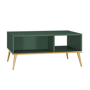 Table basse stratifiés vert