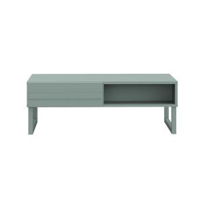 Table basse style contemporain 110 cm vert sauge