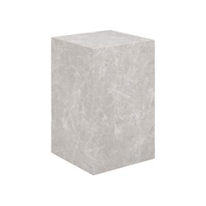 Table basse style contemporain 30 cm beige