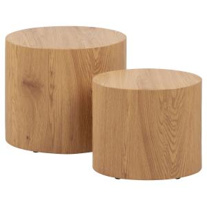 Table basse style contemporain 48 cm bois