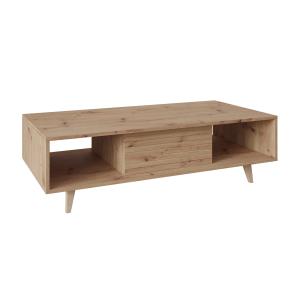 Table basse style scandinave 120 cm bois