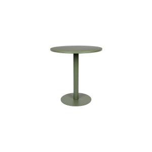 Table bistro en métal vert