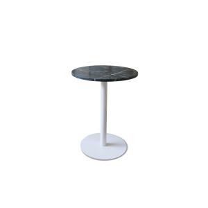 Table bistrot en mabre vert