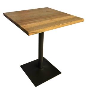Table carree bois massif L60
