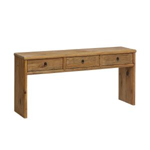 Table console en bois marron 161 cm