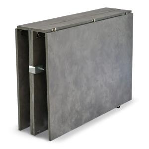 Table console extensible 300cm nefertiti effet béton ciré g…