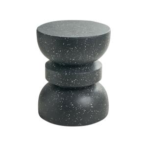 Table d'appoint 37 cm 37 cm effet terrasse terrazzo faïence…