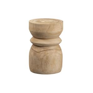 Table d'appoint en bois de paulownia D28