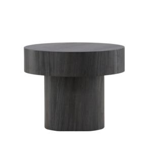 Table d'appoint en bois noir design