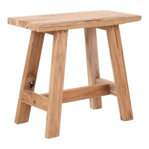 Table d'appoint en teck recyclé TYRON bois (teck) naturel