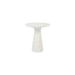 Table d'appoint en terrazzo multicolore