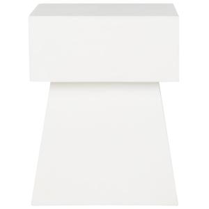 Table d’appoint l’extérieur béton ivoire