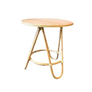 Table d'appoint rotin naturel