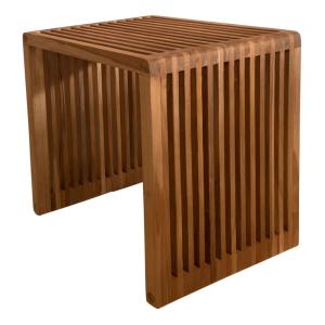 Table d'appoint, teak, 40 x 35 x 40 cm
