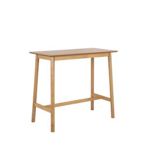 Table de bar 4 personnes en bois H105cm - Bois clair