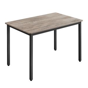 Table de bar 70 x 110 x 77 cm pour 4 personnes grège chiné…